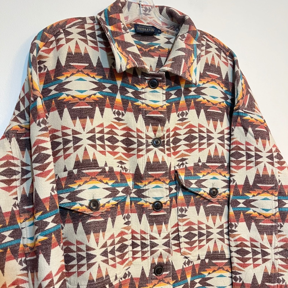 Pendleton Oversized Doublesoft Shirt Jacket Shack… - image 6